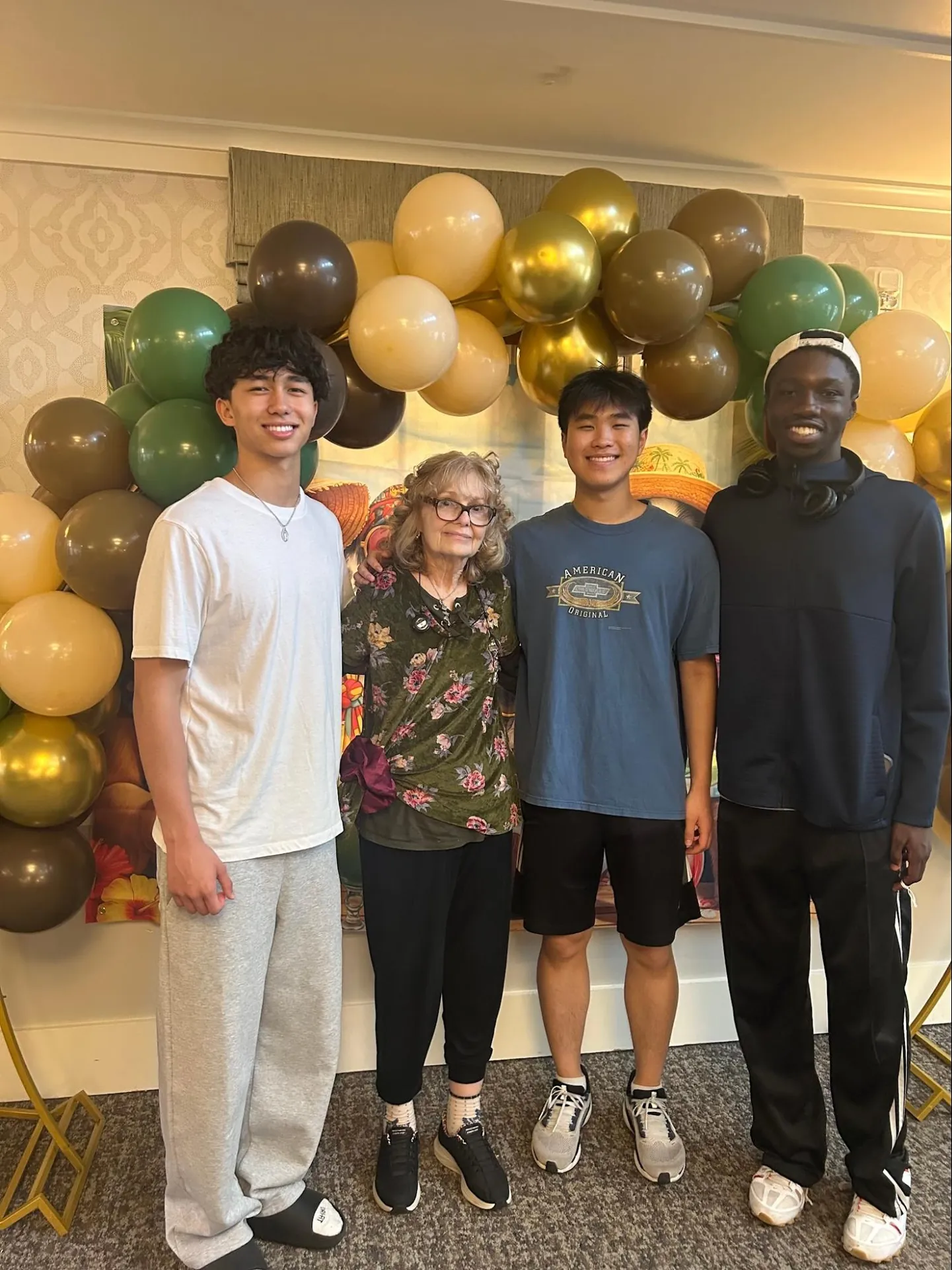 June 27 Volunteering at Sunrise Senior Living